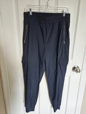 Old Navy Sleektech Pants (Navy, Size M)